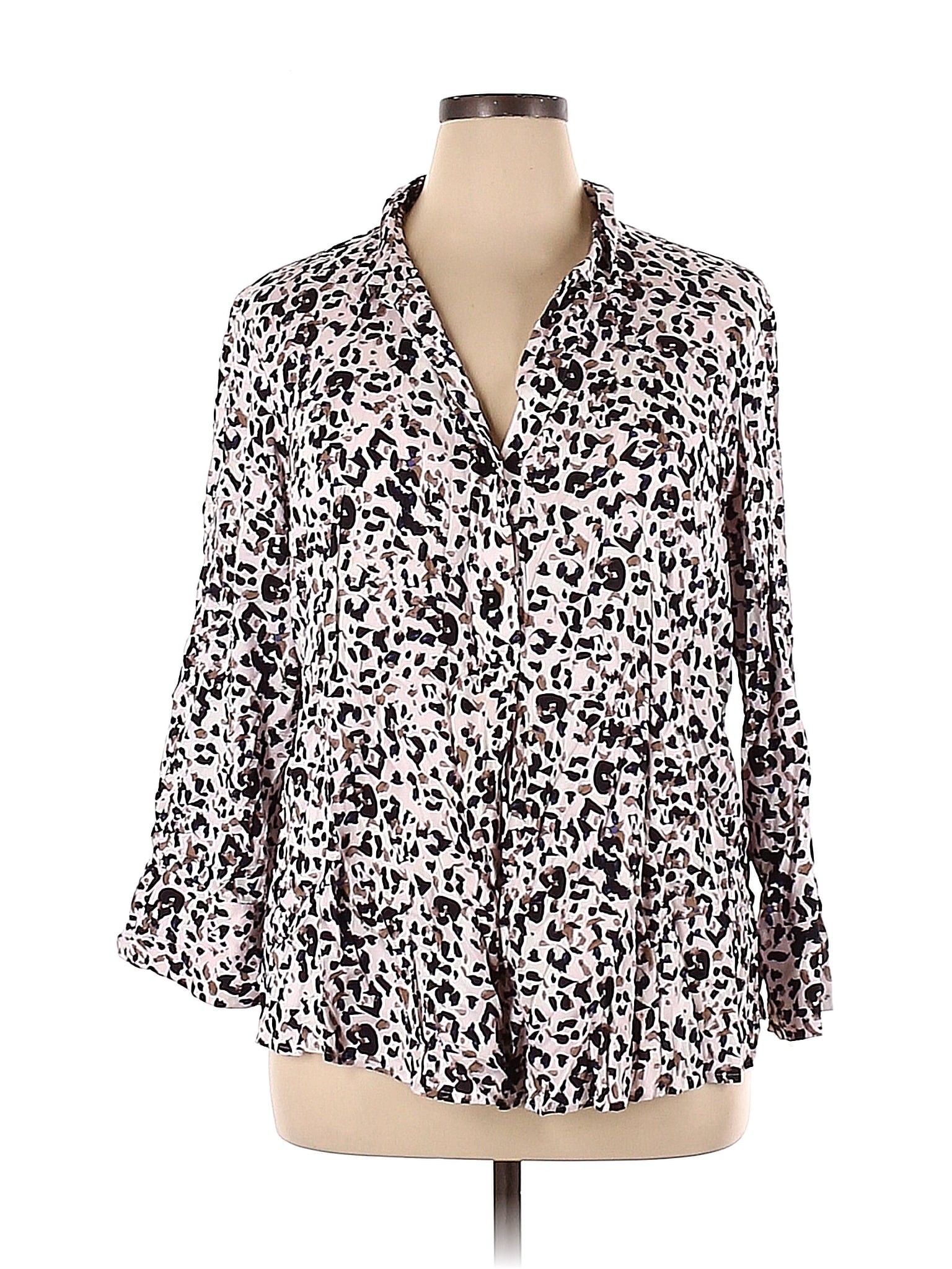 Long Sleeve Blouse size - 1X W